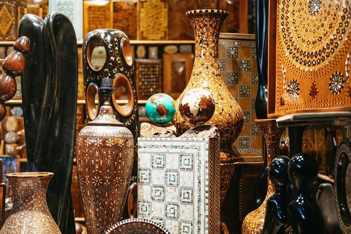 Discover the art of Moroccan crafts as your local guide introduces you to family-run artisan workshops in the souks of Marrakech, where tradition meets creativity.