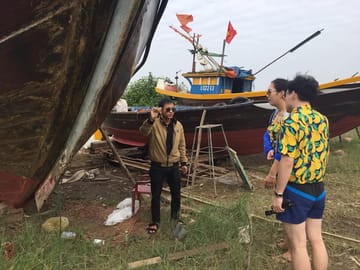 Electric Scooter Tour and Art Workshop in Hoi An