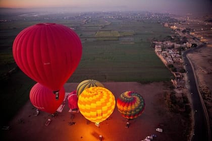 Luxor West bank Temples With Hot Air Balloons Ride