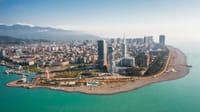 Batumi view from the sea