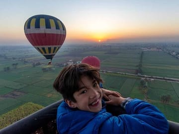 Hot Air Balloon Ride Over Luxor's Ancient Temples