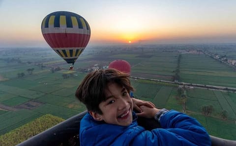 Hot Air Balloon Ride Over Luxor's Ancient Temples