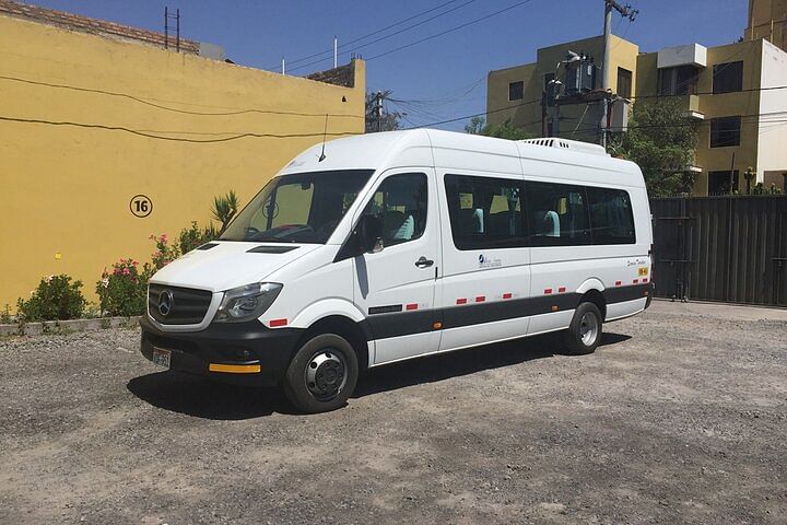 Private Arrival Transfer from Arequipa Bus Station to City Center Hotel