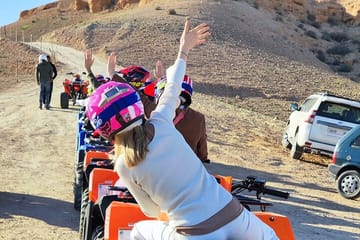 Quad Biking and Camel Ride Experience in Agafay Desert