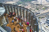 Dubai Burj Khalifa 124 & 125 Floor + Dhow Cruise Marina Dinner  5