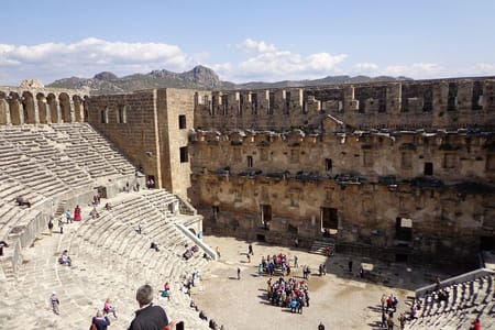 Perge, Aspendos, Side Ancient City and Manavgat Waterfall Tour