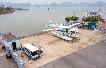 Halong Bay Seaplane – Scenic Flight to Visit Halong Bay from Sky