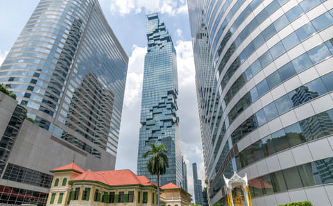 Mahanakhon Skywalk Tour with Rooftop Views in Bangkok