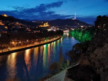 View to old Tbilisi