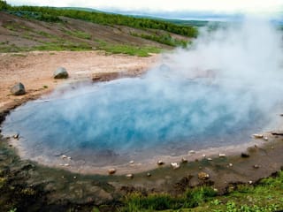 Geysir hot springs geothermal area