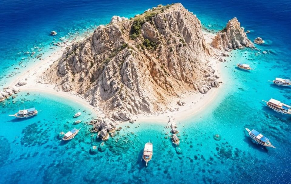 Suluada Island Boat Tour From Kemer