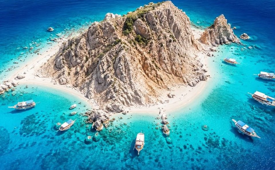 Suluada Island Boat Tour From Kemer