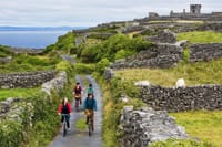 Cycling the Aran Islands on the Wild Atlantic Way