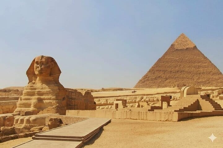 Cairo By Bus – Pyramids, Sphinx &Egyptian Museum,Lunch – Hurghada