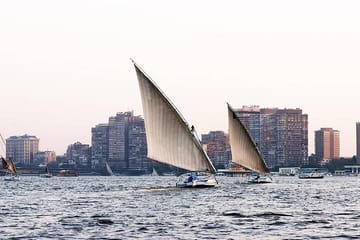 From Luxor : felucca ride and Banana Island