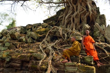 Day trip to Beng Mealea temple & stilt-houses village By English Speaking Car Driver (No Guide)
