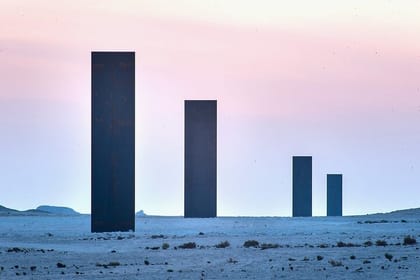 West Coast tour, Zekreet, Richard Serra Sculpture, Mushroom Rock Formation