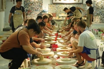 Explore Bat Trang Ceramic Village and Hanoi Outskirts by Vespa