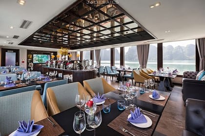 JADESAILS Modern Yacht Style in Halong Bay with Luxury Service