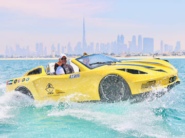 Jet Car Ride Adventure in Dubai with Private Transfers