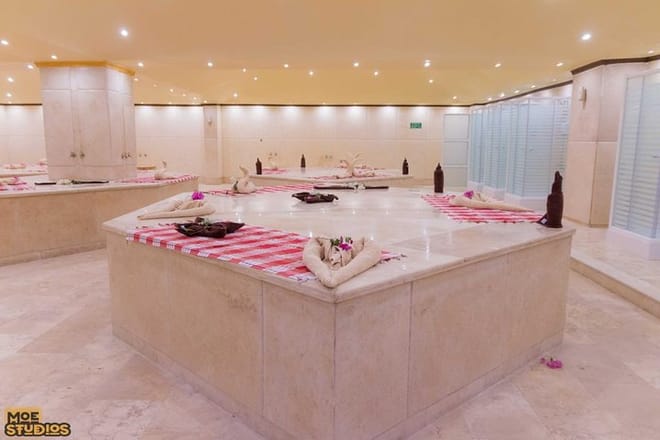 2 Hours Moroccan Bath &amp; Jacuzzi &amp; Sauna &amp; Steam bath With Transfer - Hurghada