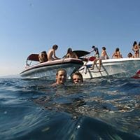 A Fascinating Private Cruise to Poseidon Temple of Sounio Athens with Snorkeling and Swimming photo 5