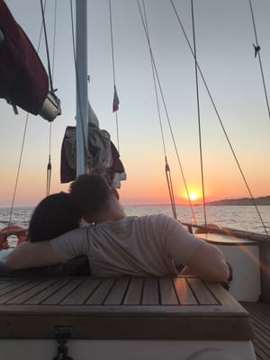 Naunet Sunset Lovers - Cruzeiro romántico com vinho espumante