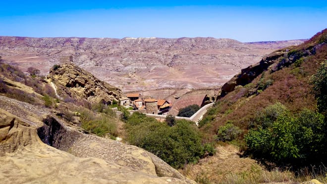 Tbilisi: Private Tour to Rainbow Mountains – David Gareja – Semidesert – Lake 8