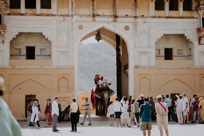 Inside Part of Amer Fort
