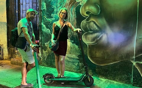 Walled City Segway and Skateboard Tour in Cartagena