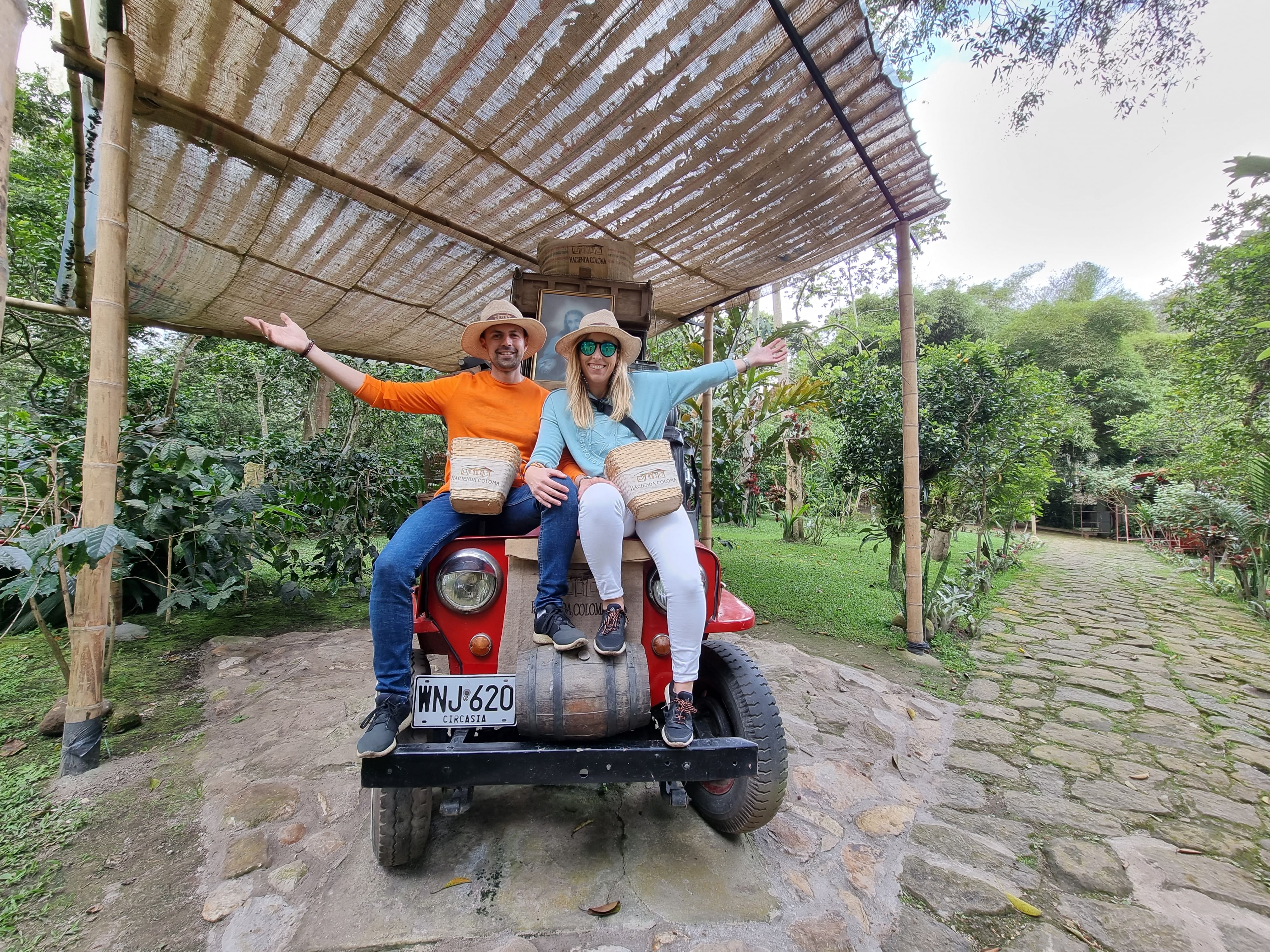 Fotografía en Auto característico Colombiano