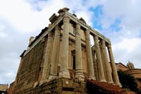 Temple of Antoninus in the Roman Forum