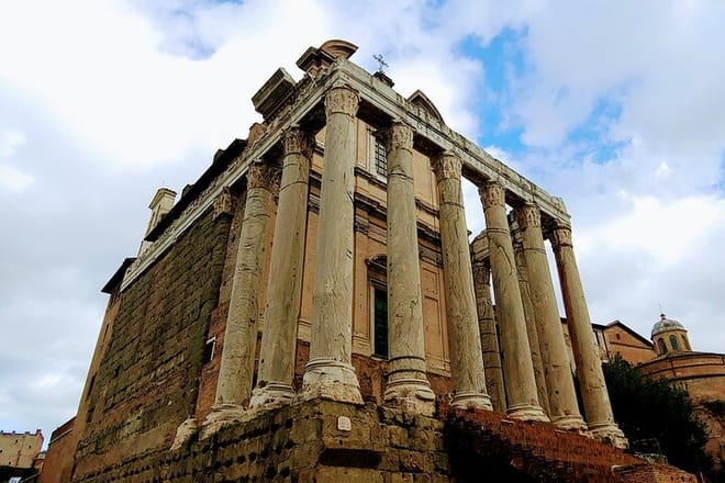 Temple of Antoninus in the Roman Forum