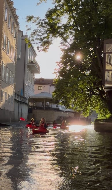 Prague Sunrise Kayak Tour