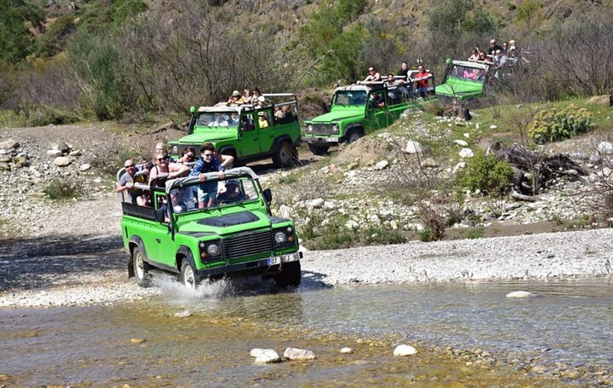 Antalya Jeep Safari Adventure with Lunch at Local Restaurant
