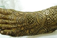 Henna on Legs