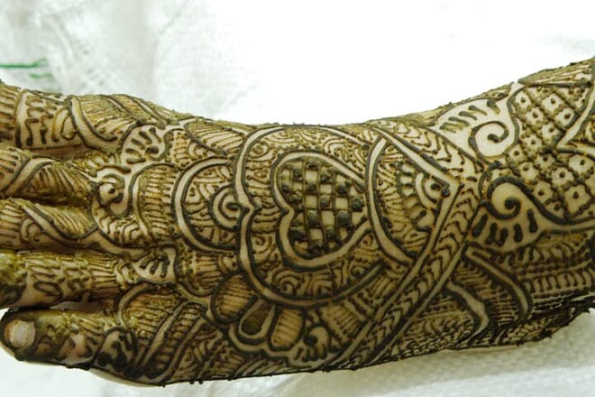 Henna on Legs