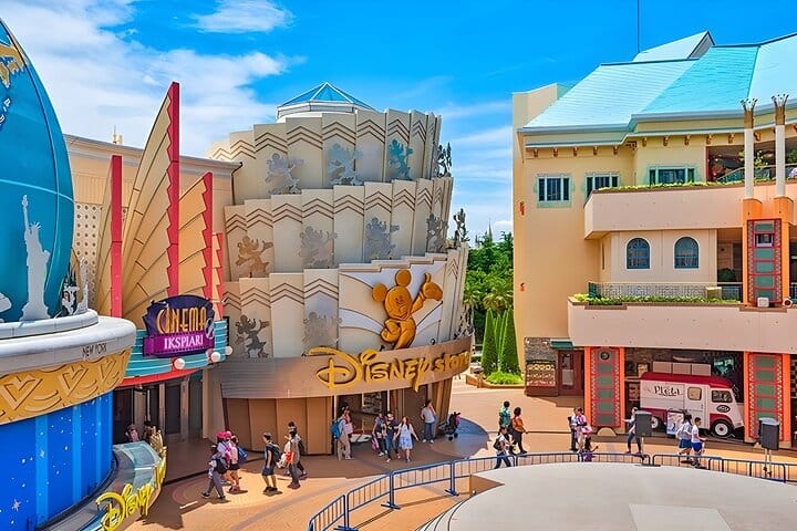 Билет в Tokyo Disneyland и дополнительный билет на метро Токио