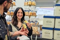 Family run Pandoro shop, Verona famous cake in Italy