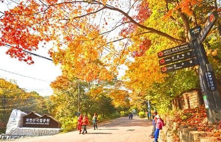 Private Bukhansan Mountain Hiking Tour with Korean Sauna