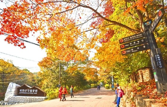 Private Bukhansan Mountain Hiking Tour with Korean Sauna