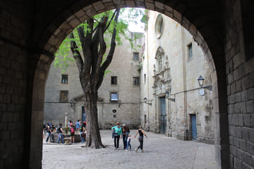 Gothic Quarter and Ramblas Walking Tour with Boat Trip in Barcelona