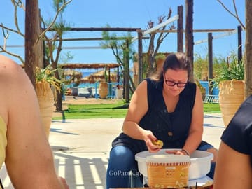 Paros Seaside Pottery Experience with Wheel Throwing and Swim
