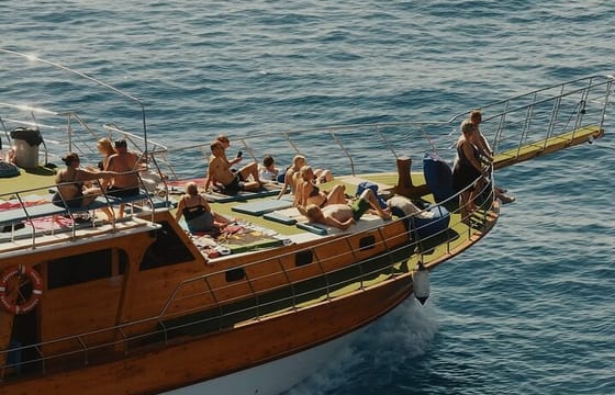 Antalya Relaxing Boat Trip – Swim Sunbathe on the Turquoise Coast