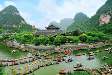 Full Day Tour of Hoa Lu and Tam Coc from Hanoi