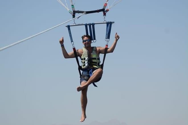 Parasailing Fly Catch the Sky With Private transportation - Sharm El Sheikh Meeting &amp; pickup Edit We pick up all travelers General areas You pick up from all locations within 1 general area Specific l