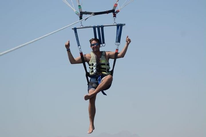 Parasailing Fly Catch the Sky With Private transportation - Sharm El Sheikh Meeting &amp; pickup Edit We pick up all travelers General areas You pick up from all locations within 1 general area Specific l