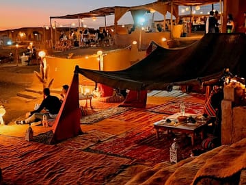Sunset Dinner and Berber Music in Agafay Desert, Marrakesh