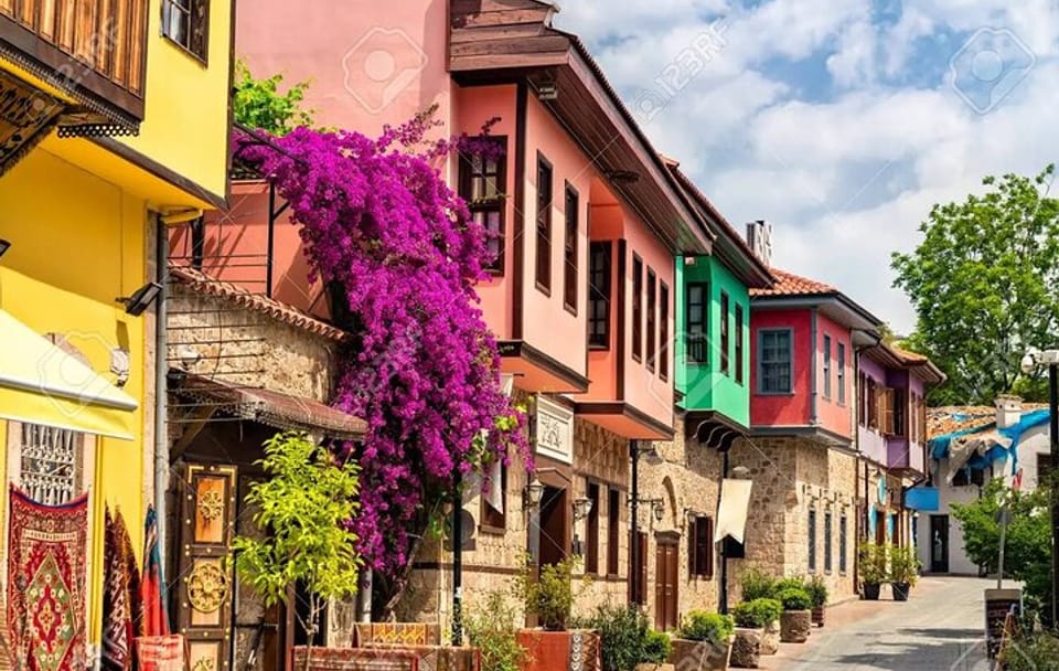 Private Antalya City Tour with Waterfalls, Oldtown and Boat Trip