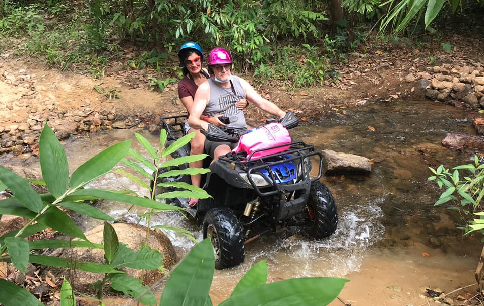 Khaolak ATV Quad Bike Adventure and Waterfall Oasis